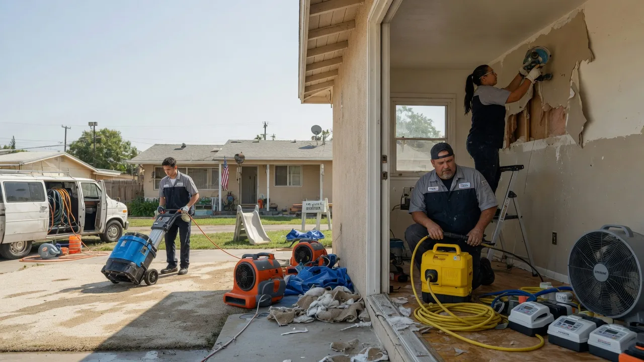Water Damage Restoration in Donie, TX near me